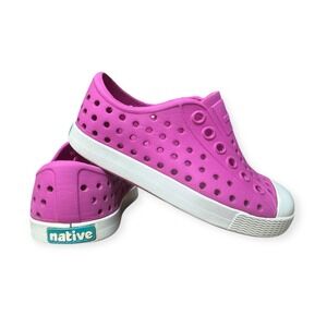 Native Kids Shoes Pink Slip On Size C7